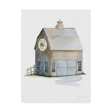 Trademark Fine Art Kathleen Parr Mckenna 'Life On The Farm Barn Element Iv' Canvas Art, 14x19 WAP06673-C1419GG